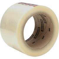 Scotch<sup>®</sup> Box Sealing Tape, Rubber Adhesive, 1.2 mils, 72 mm (2-4/5") x 100 m (328') PG645 | King Materials Handling
