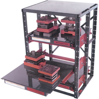 E-Z Glide Roll-Out Shelving - Additional Shelves, Steel, 48" W x 48" D RK084 | King Materials Handling