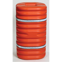 Column Protector, 6" Inside Opening, 24" L x 24" W x 42" H, Orange RN043 | King Materials Handling