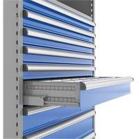 Cabinet d'entreposage à tiroirs intégré Interlok RN763 | King Materials Handling