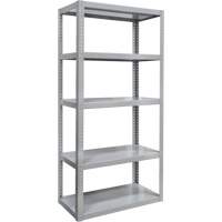 Heavy-Duty Shelving, Steel, Bolted, 3000 lbs. Capacity, 36" W x 72" H x 18" D RN772 | King Materials Handling