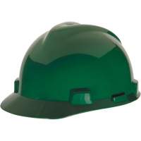 V-Gard<sup>®</sup> Slotted Hard Hat, Pinlock Suspension, Green SAF963 | King Materials Handling