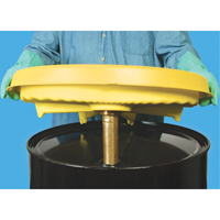 Entonnoirs de sécurité Poly-Drum Funnel<sup>MC</sup> universel SAH566 | King Materials Handling