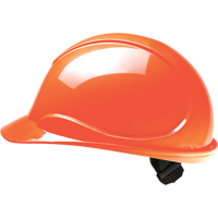 Hardhat, Ratchet Suspension, High Visibility Orange SAI603 | King Materials Handling