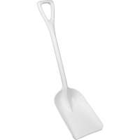 Safety Shovels - Hygienic Shovels (One-Piece), 10" x 14" Blade, 38" Length, Plastic, White SAL457 | King Materials Handling