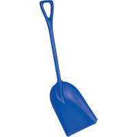 Safety Shovels - Hygienic Shovels (One-Piece), 14" x 17" Blade, 42" Length, Plastic, Blue SAL462 | King Materials Handling