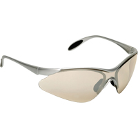 JS410 Safety Glasses, Indoor/Outdoor Mirror Lens, Anti-Scratch Coating, CSA Z94.3 SAO620 | King Materials Handling