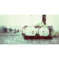 Single ISO Tank Berm, 3590 gal. Spill Capacity, 10' L x 24' W x 24" H SDM245 | King Materials Handling