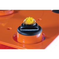 Lights for Portable Safety Zone Barrier SDP586 | King Materials Handling