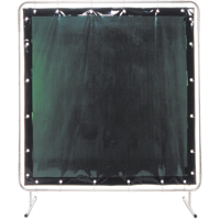 Welding Screen and Frame, 2 Panels, Green, 5' x 3' SF005 | King Materials Handling