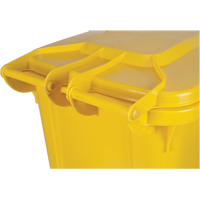 Yellow Mobile Container, Polyurethane, 63 Gallons/63 US gal. SEI276 | King Materials Handling
