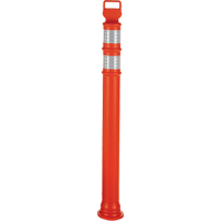 Ez-Grab™ Delineator Posts, 42" H, Orange SEJ658 | King Materials Handling