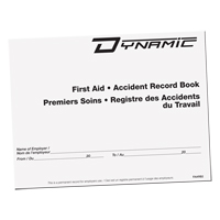 Dynamic™ Accident Record Book SGA690 | King Materials Handling