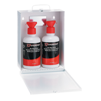Dynamic™ Eyewash Station with Empty Bottles, Double SGA871 | King Materials Handling