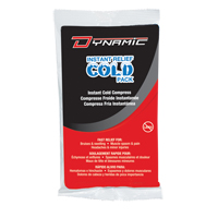 Dynamic™ Instant Compress, Cold, Single Use, 4" x 6" SGB144 | King Materials Handling