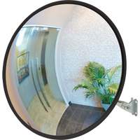 Convex Mirror with Telescopic Arm, Indoor/Outdoor, 36" Diameter SGI551 | King Materials Handling