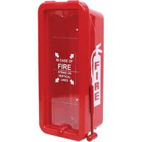 Fire Extinguisher Cabinet, 8" W x 19" H x 6.375" D SGL076 | King Materials Handling