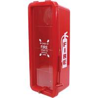 Fire Extinguisher Cabinet, 9" W x 23" H x 7" D SGL077 | King Materials Handling