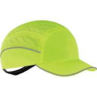 Skullerz<sup>®</sup> 8955 Lightweight Bump Cap Hat, High Visibility Lime Green SGQ311 | King Materials Handling