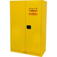 Flammable Storage Cabinet, 45 gal., 2 Door, 43" W x 65" H x 18" D SGU466 | King Materials Handling