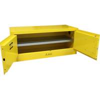 Flammable Storage Cabinet, 12 gal., 2 Door, 43" W x 18" H x 18" D SGU585 | King Materials Handling