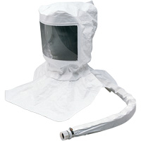 Replacement Tyvek<sup>®</sup> Maintenance Free Hood Assembly with Suspension, Universal, Soft Top, Single Shroud SGU785 | King Materials Handling