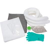 Spill Kit, Oil Only/Universal, Bag, 10 US gal. Absorbancy SGX529 | King Materials Handling