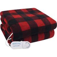 Buffalo Plaid Electric Throw Blanket, Polyester SGX709 | King Materials Handling