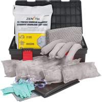 Tool Box Spill Kit, Universal, Bin, 31 US gal. Absorbancy SHB362 | King Materials Handling