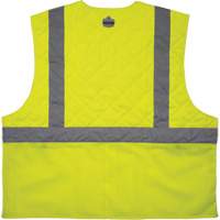 Chill-Its 6668 Safety Cooling Vest, Small, High Visibility Lime-Yellow SHB413 | King Materials Handling