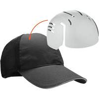 Skullerz 8946 Standard Baseball Cap with Bump Cap Insert, Black SHB490 | King Materials Handling