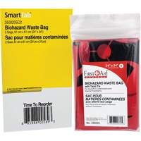 SmartCompliance<sup>®</sup> Refill Waste Bags, Bio-Hazard, 24" L x 24" W, 2 /pkg. SHC046 | King Materials Handling