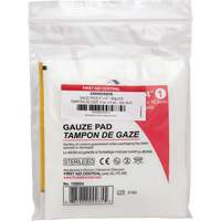 SmartCompliance<sup>®</sup> Refill Gauze, Pad, 4" L x 4" W, Sterile, Medical Device Class 1 SHC049 | King Materials Handling