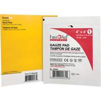 SmartCompliance<sup>®</sup> Refill Gauze, Pad, 4" L x 4" W, Sterile, Medical Device Class 1 SHC049 | King Materials Handling