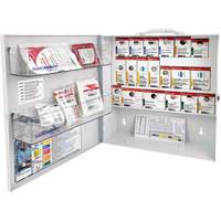 SmartCompliance<sup>®</sup> Small First Aid Cabinet, Class 2 Medical Device, Metal Box SHE877 | King Materials Handling
