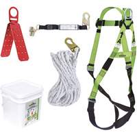Contractor's Fall Protection Kit, Roofer's Kit SHE931 | King Materials Handling