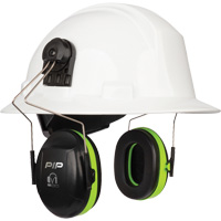Dynamic™ V1™ Passive Ear Muffs, Cap Mount, 23 NRR dB SHG545 | King Materials Handling