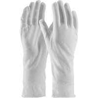 CleanTeam<sup>®</sup> Premium Inspection Gloves, Cotton, Unhemmed Cuff, One Size SHH145 | King Materials Handling