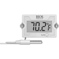 Panel Mount Thermometer, Contact, Digital, -58-230°F (-50-110°C) SHI601 | King Materials Handling