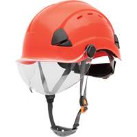 Fibre Metal Safety Helmet, Non-Vented, Ratchet, Red SHJ277 | King Materials Handling