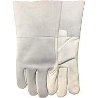 2757E Fabulous Fabricator Fitter's Gloves, Small, Grain Cowhide Palm, Cotton Fleece Inner Lining SHJ471 | King Materials Handling