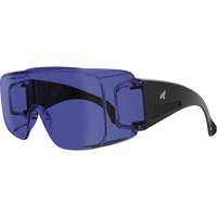 Ossa Safety Glasses, Blue Lens, Anti-Scratch Coating, ANSI Z87+/CSA Z94.3/MCEPS GL-PD 10-12 SHJ966 | King Materials Handling