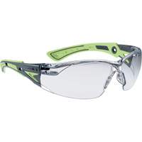 Rush+ Safety Glasses, Clear Lens, Anti-Fog/Anti-Scratch Coating SHK038 | King Materials Handling