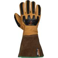 Endura<sup>®</sup> 378TXTVBG Cold-Rated Impact & Cut Resistant Winter Gloves, Size X-Small, Thinsulate™/Cowhide Shell, ASTM ANSI Level A7 SHK054 | King Materials Handling