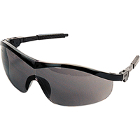 Storm<sup>®</sup> Safety Glasses, Grey/Smoke Lens, Anti-Scratch Coating, ANSI Z87+ SJ327 | King Materials Handling