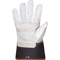 Endura<sup>®</sup> Sweat-Absorbing Gloves, X-Large, Grain Cowhide Palm, Cotton Inner Lining SAL133 | King Materials Handling