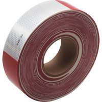 3M™ Scotchlite™ Diamond Grade™ Conspicuity Sheeting Series 984, 2" W x 150' L, Red & White SN574 | King Materials Handling