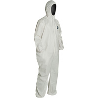 ProShield<sup>®</sup> 60 Coveralls, Small, White, Microporous SN894 | King Materials Handling