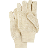 Heat-Resistant Gloves, Terry Cloth, Large, Protects Up To 200° F (93° C) SQ153 | King Materials Handling