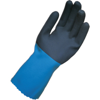 StanZoil NL34 Gloves, Size Medium/7, 12" L, Neoprene, Cotton Inner Lining, 20-mil SAQ709 | King Materials Handling